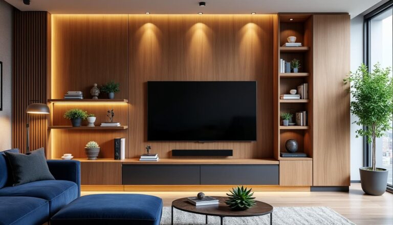 découvrez des astuces pratiques et créatives pour intégrer un meuble tv dans une cloison en bois. transformez votre espace de vie avec style tout en optimisant l'utilisation de votre mobilier. suivez nos conseils pour une installation harmonieuse et esthétique.