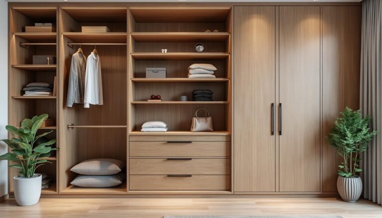 découvrez comment créer un dressing intégré sur mesure avec des menuiseries personnalisées, alliant fonctionnalité et design pour optimiser votre espace.
