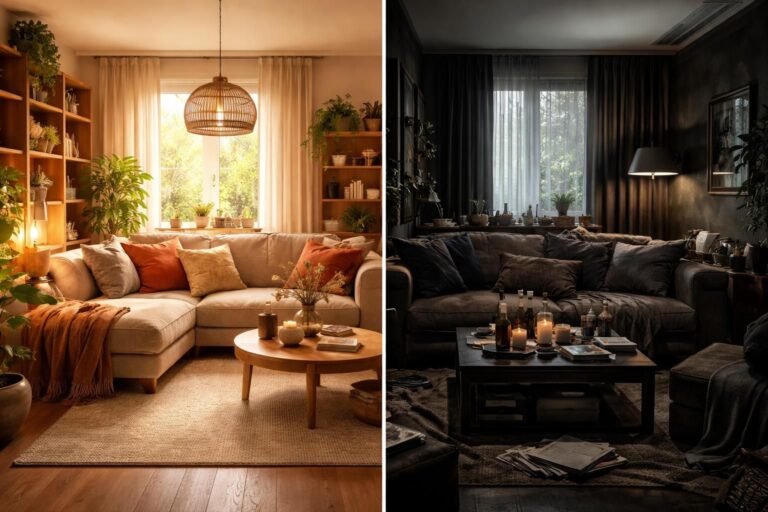 Décoration intérieure : ce qui fait la différence entre chaleureux et étouffant