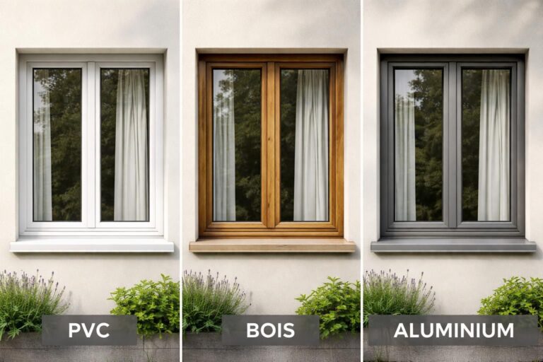 découvrez comment les fenêtres en pvc, bois ou aluminium évoluent avec le temps et leurs différences en termes de durabilité, entretien et esthétique.